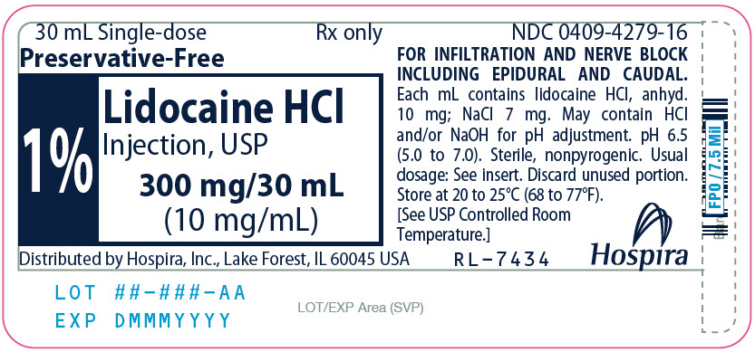 PRINCIPAL DISPLAY PANEL - 30 mL Vial Label - 4279