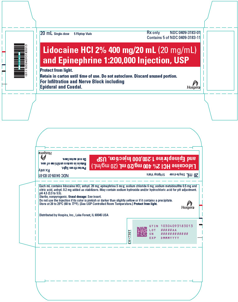 PRINCIPAL DISPLAY PANEL - 20 mL Vial Carton