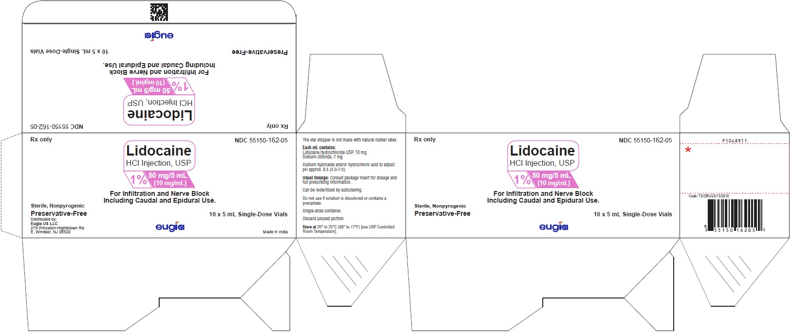 PACKAGE LABEL-PRINCIPAL DISPLAY PANEL - 1% 50 mg/5 mL (10 mg/mL) - 5 mL Container-Carton [10 Vials]