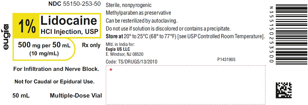 PACKAGE LABEL-PRINCIPAL DISPLAY PANEL - 1% 500 mg per 50 mL (10 mg / mL) - 50 mL Container-Carton Label [25 Vials]