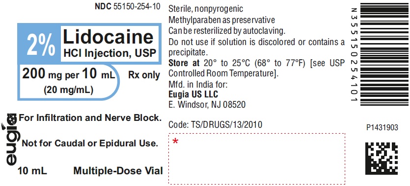 PACKAGE LABEL-PRINCIPAL DISPLAY PANEL - 2% 200 mg per 10 mL (20 mg / mL) - 10 mL Container Label