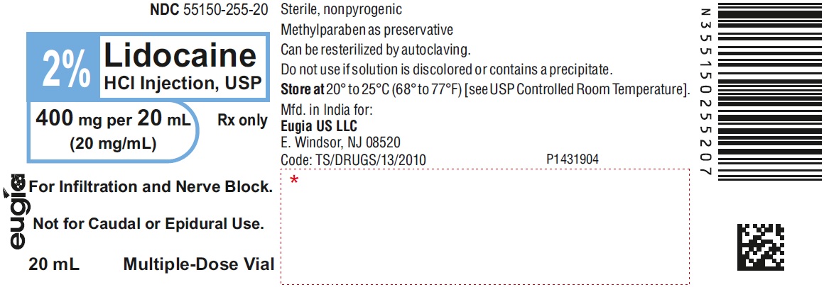 PACKAGE LABEL-PRINCIPAL DISPLAY PANEL - 2% 400 mg per 20 mL (20 mg / mL) - 20 mL Container Label