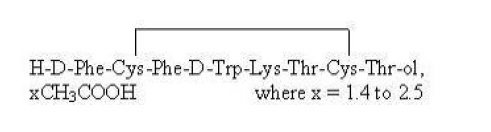 Octreotide-Structure