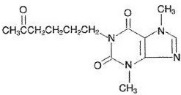 Pentoxifylline Chemical Structure