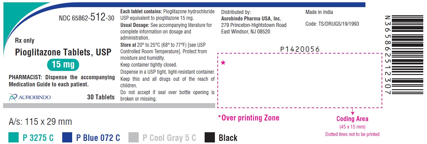 PACKAGE LABEL-PRINCIPAL DISPLAY PANEL - 15 mg (30 Tablet Bottle)