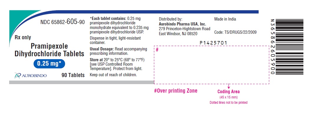 PACKAGE LABEL-PRINCIPAL DISPLAY PANEL - 0.25 mg (90 Tablet Bottle)