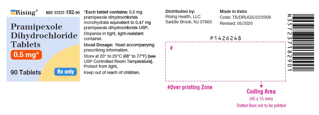 PACKAGE LABEL-PRINCIPAL DISPLAY PANEL - 0.5 mg (90 Tablet Bottle)