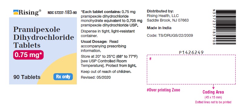 PACKAGE LABEL-PRINCIPAL DISPLAY PANEL - 0.75 mg (90 Tablet Bottle)