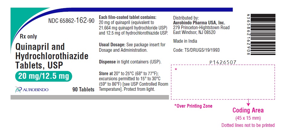 PACKAGE LABEL-PRINCIPAL DISPLAY PANEL - 20 mg/12.5 mg (90 Tablet Bottle)