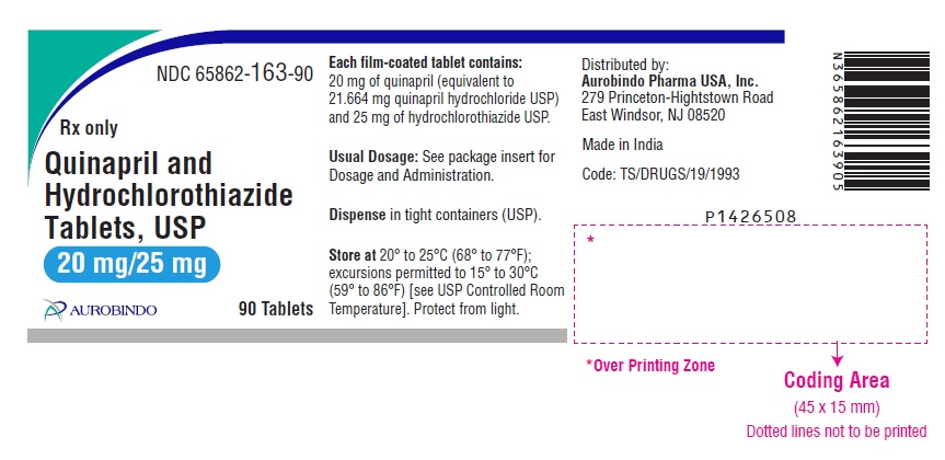 PACKAGE LABEL-PRINCIPAL DISPLAY PANEL - 20 mg/25 mg (90 Tablet Bottle)