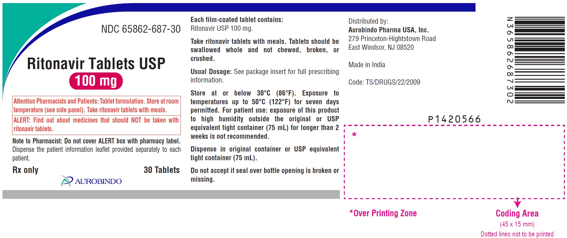 PACKAGE LABEL PRINCIPAL DISPLAY PANEL - 100 mg (30 Tablets Bottle)