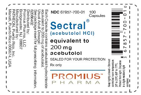 image of 200 mg package label