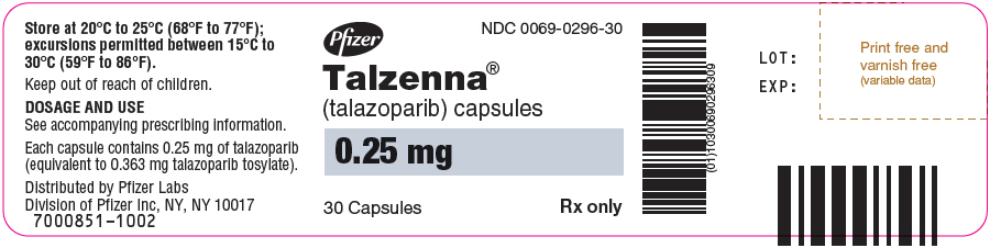 PRINCIPAL DISPLAY PANEL - 0.25 mg Capsule Bottle Label