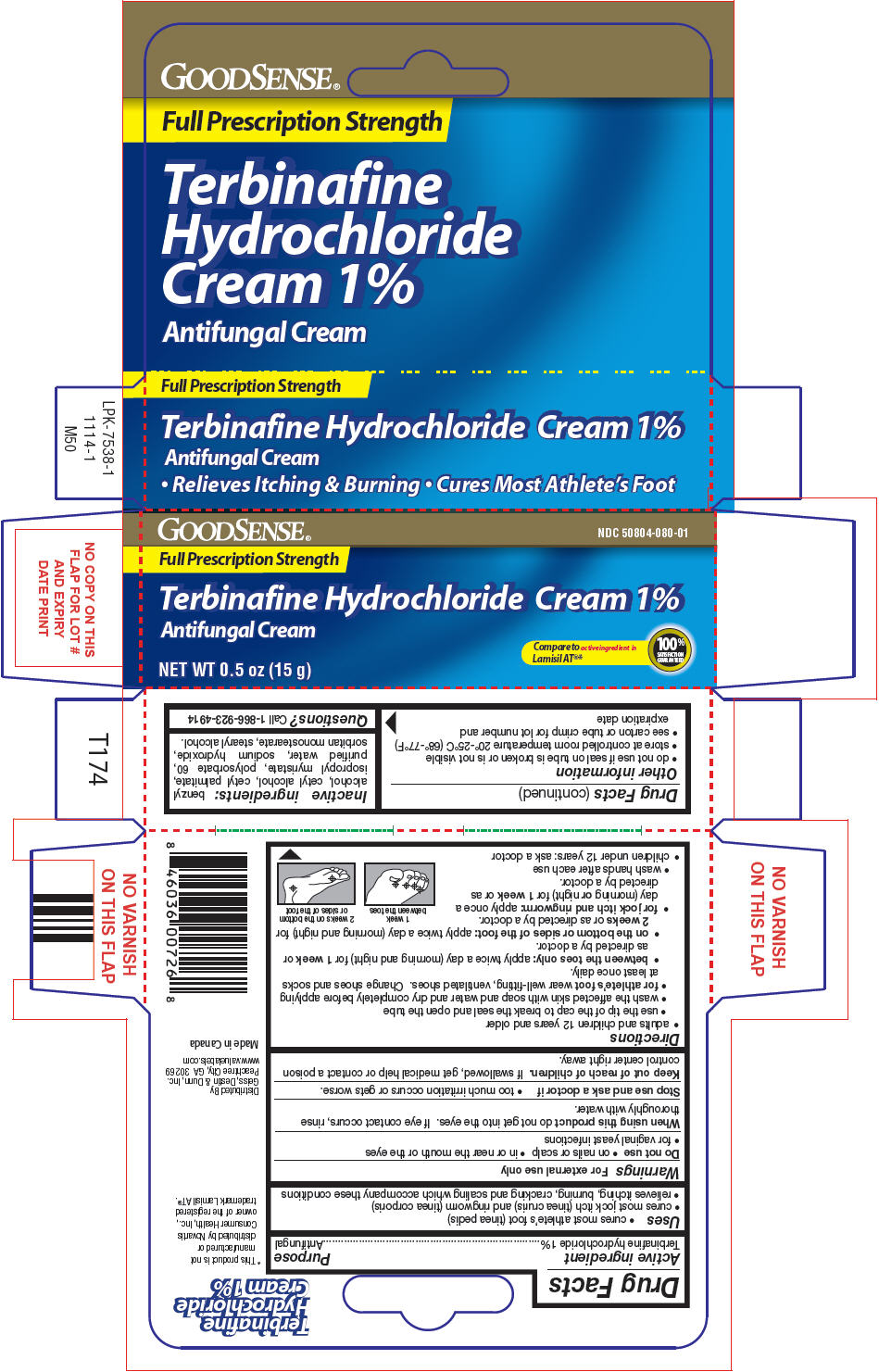 Principal Display Panel - 15 g Tube Carton