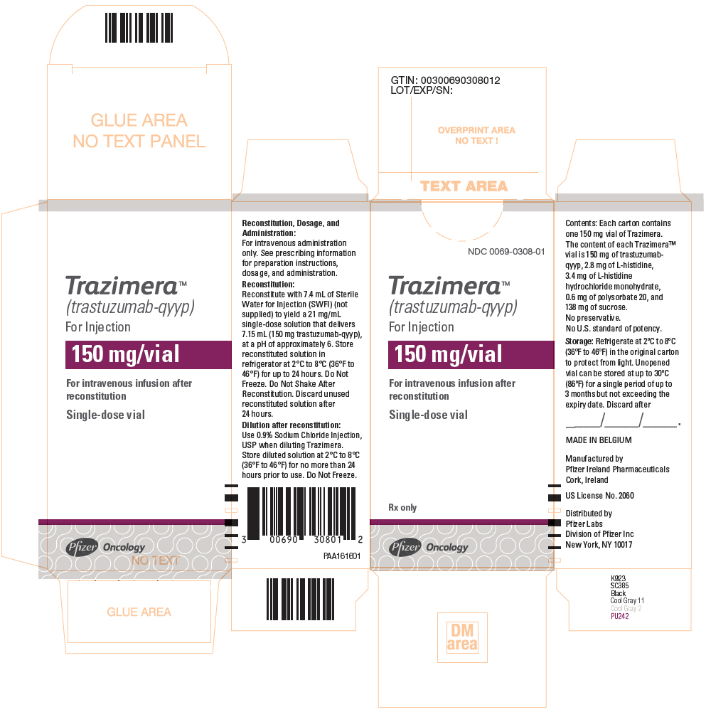 PRINCIPAL DISPLAY PANEL - 150 mg Vial Carton