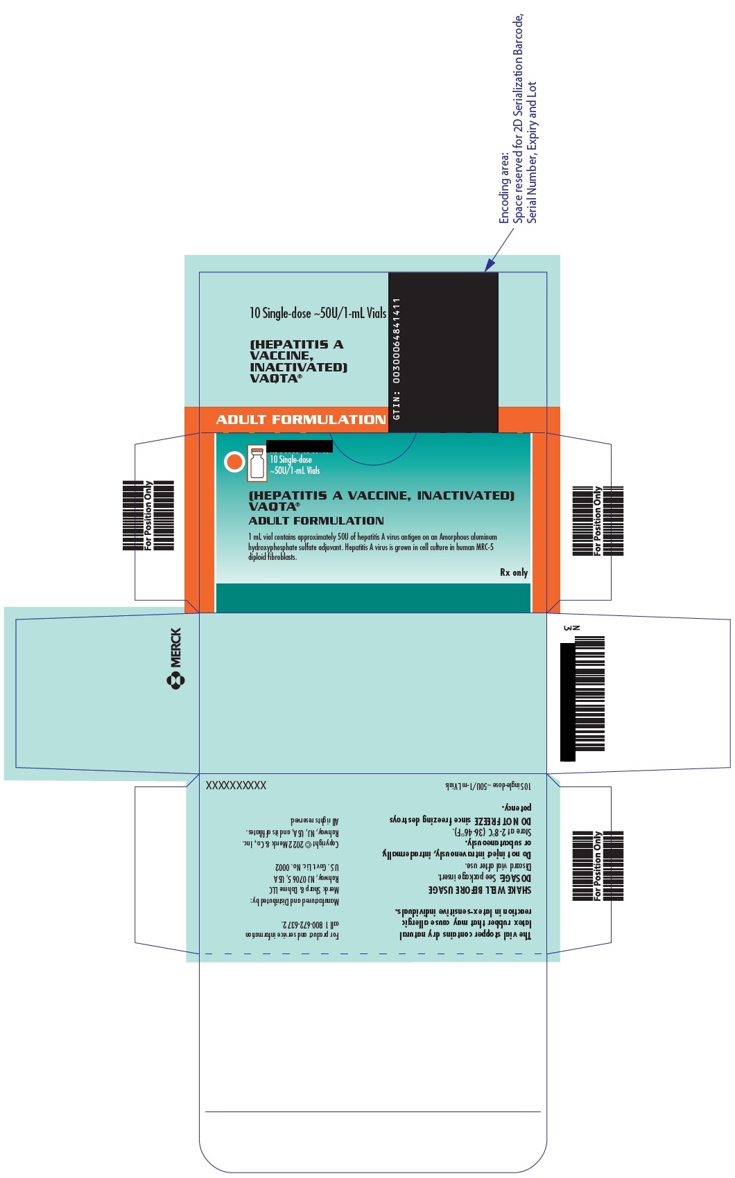 PRINCIPAL DISPLAY PANEL - 1 mL Vial Carton