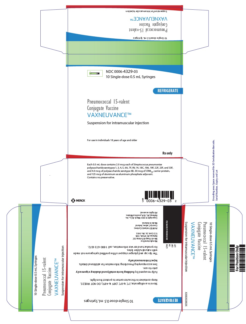 Principal Display Panel - 0.5 mL Syringe Label