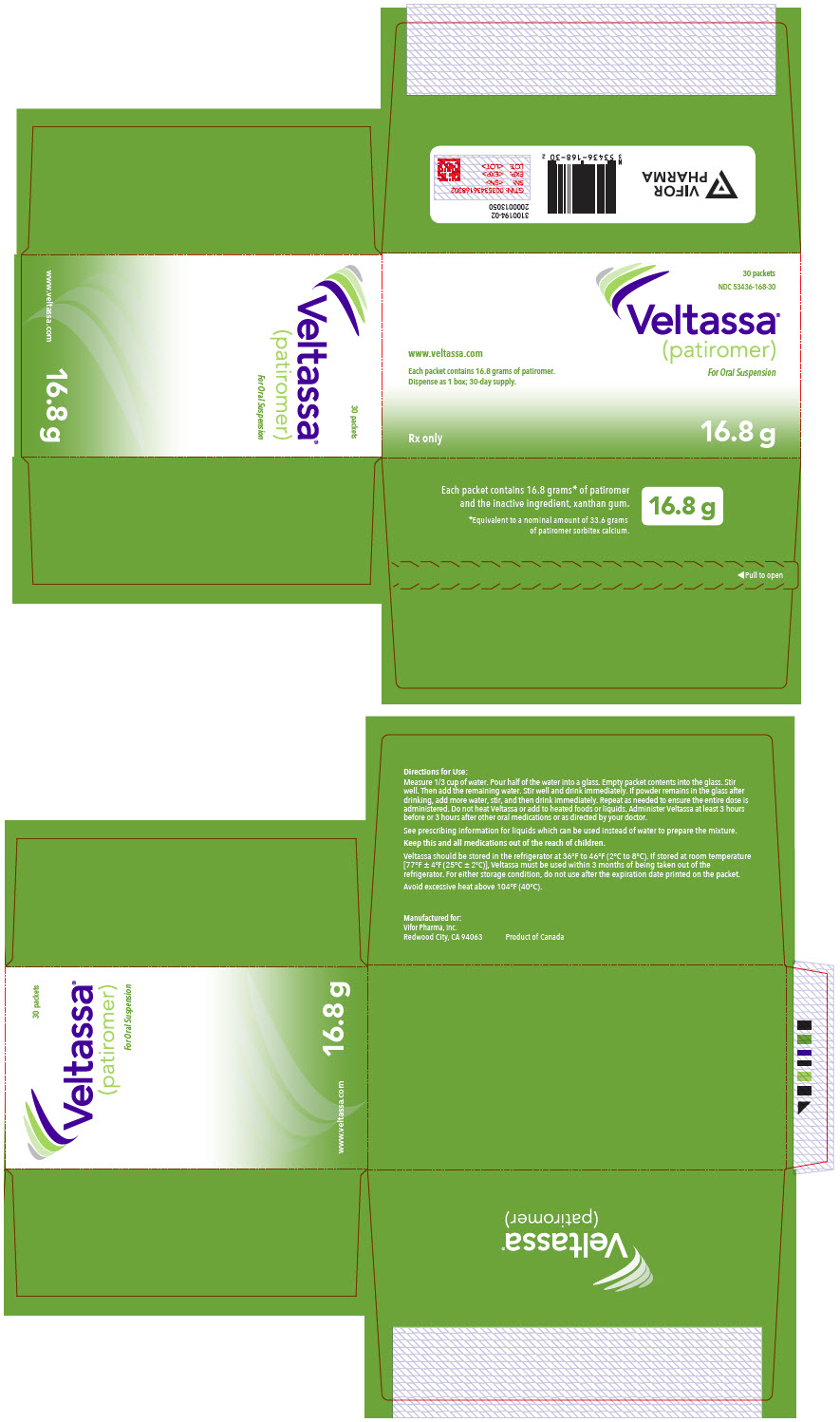 PRINCIPAL DISPLAY PANEL - 16.8 g Packet Carton