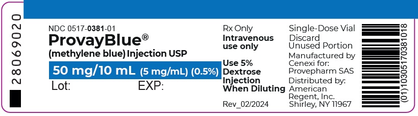 Single-Dose Vial Label 10 mL