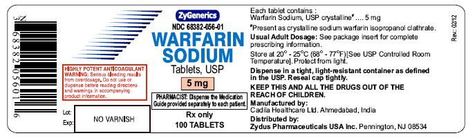 warfarin sodium tablet