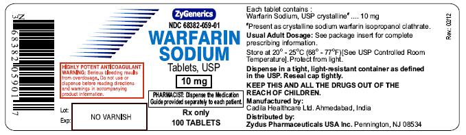 warfarin sodium tablet