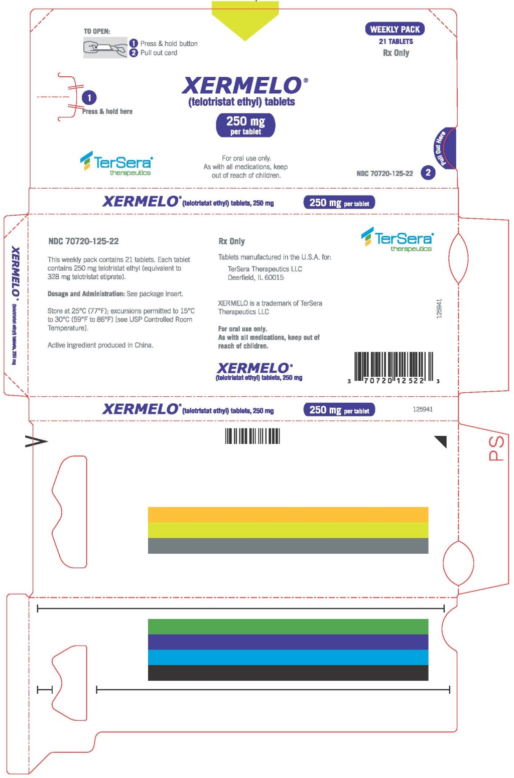 Principal Display Panel - 3x7 weekly pack
