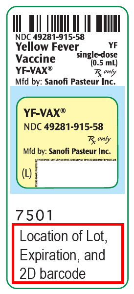 PRINCIPAL DISPLAY PANEL - 0.5 mL Vial Label