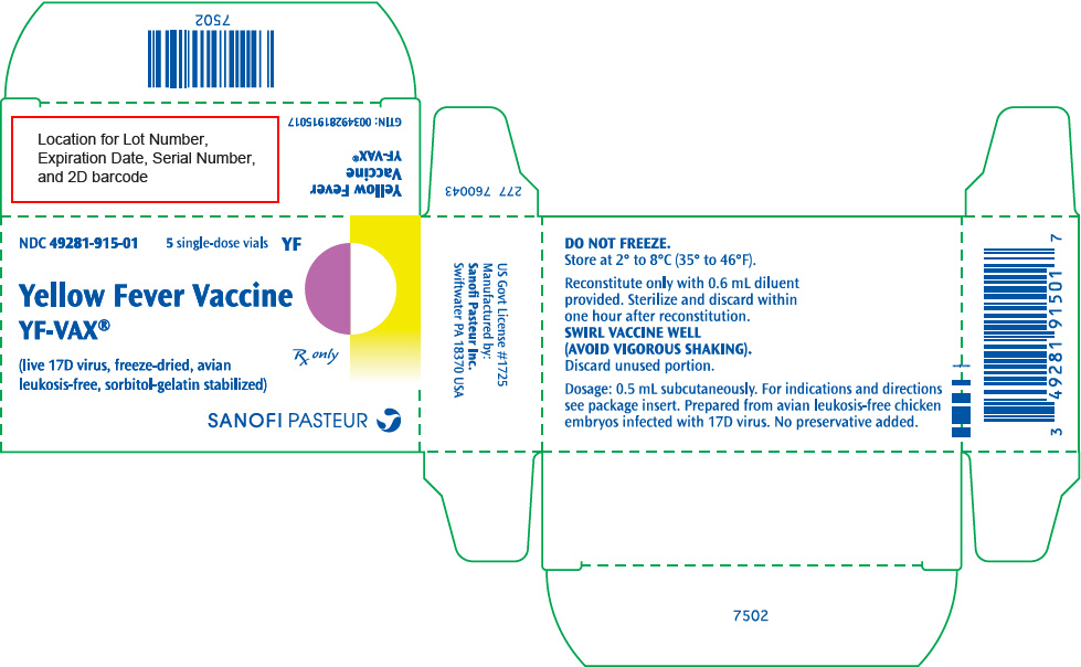 PRINCIPAL DISPLAY PANEL - 5 Vial Package