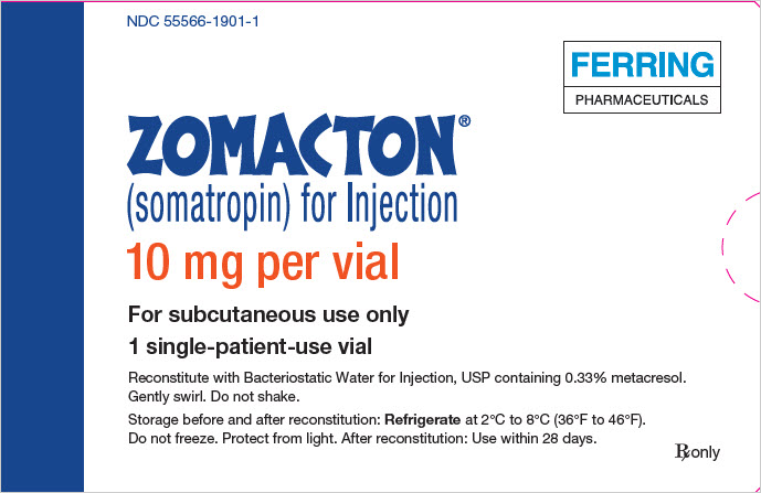 Principal Display Panel - 10 mg Kit Carton - 1901